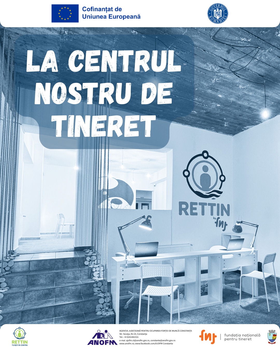 Ce poți face la Centrul de Tineret RETTIN Constanța