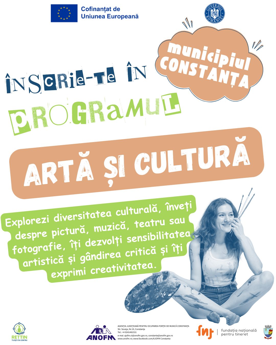 Înscrie-te în Programul ARTĂ ȘI CULTURĂ