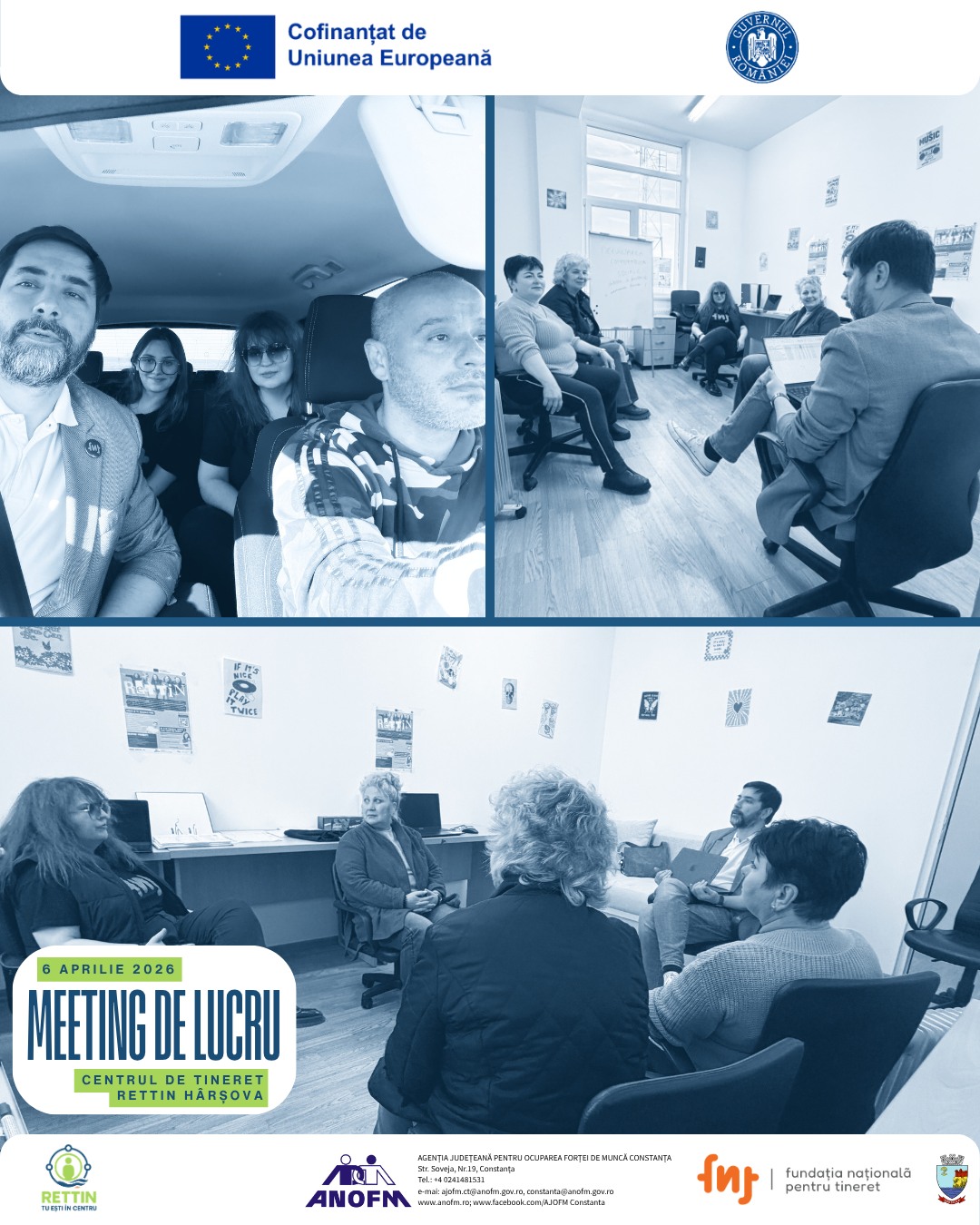 Meetinguri de lucru – APRILIE 2026