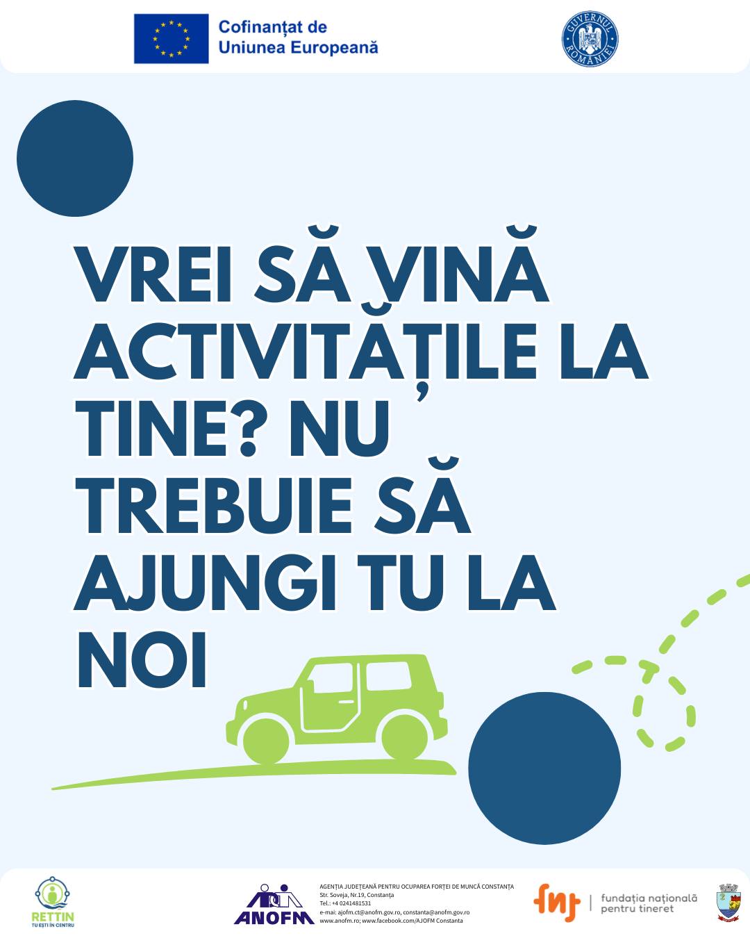 Cheamă echipele mobile la tine în comunitate