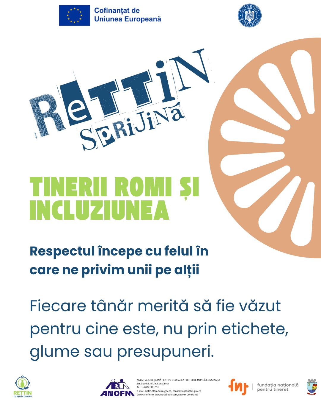 Campanie de conștientizare: TINERII ROMI ȘI INCLUZIUNEA