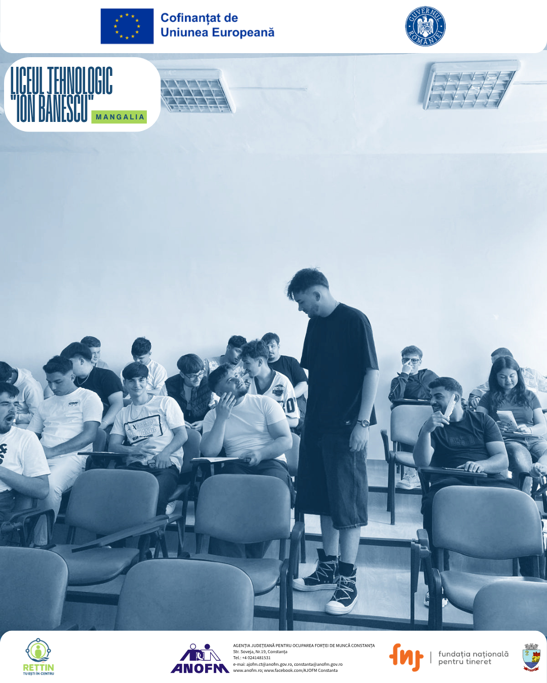 Activități De Informare & Învățare Non-Formală La Liceul Tehnologic „Ion Bănescu” Mangalia (Ziua 2)