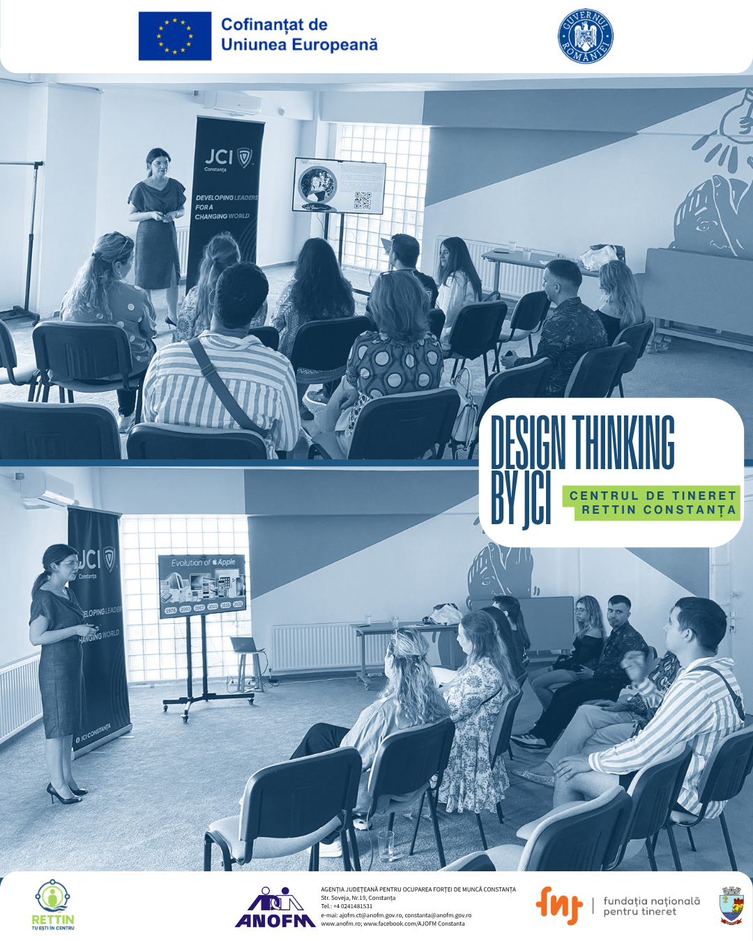 Design Thinking by JCI la Centrul de Tineret RETTIN Constanța