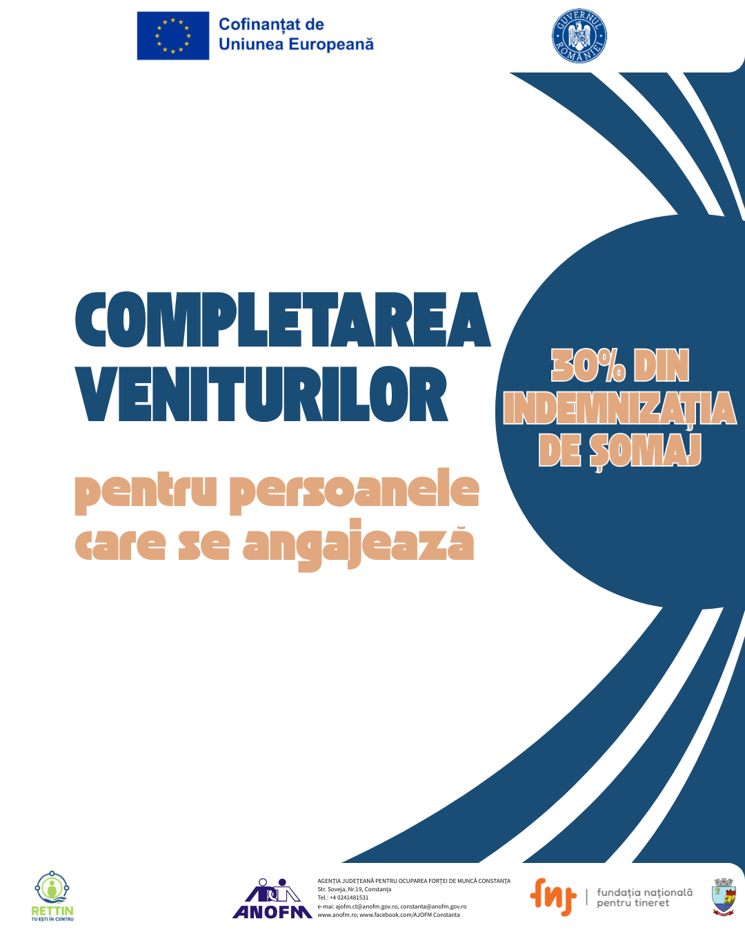 Completarea veniturilor salariale ale angajaților care se încadrează înainte de expirarea perioadei de șomaj