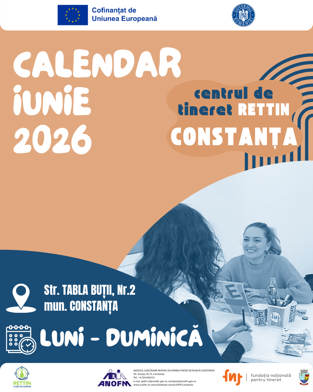 Calendar RETTIN Constanța – iunie 2026