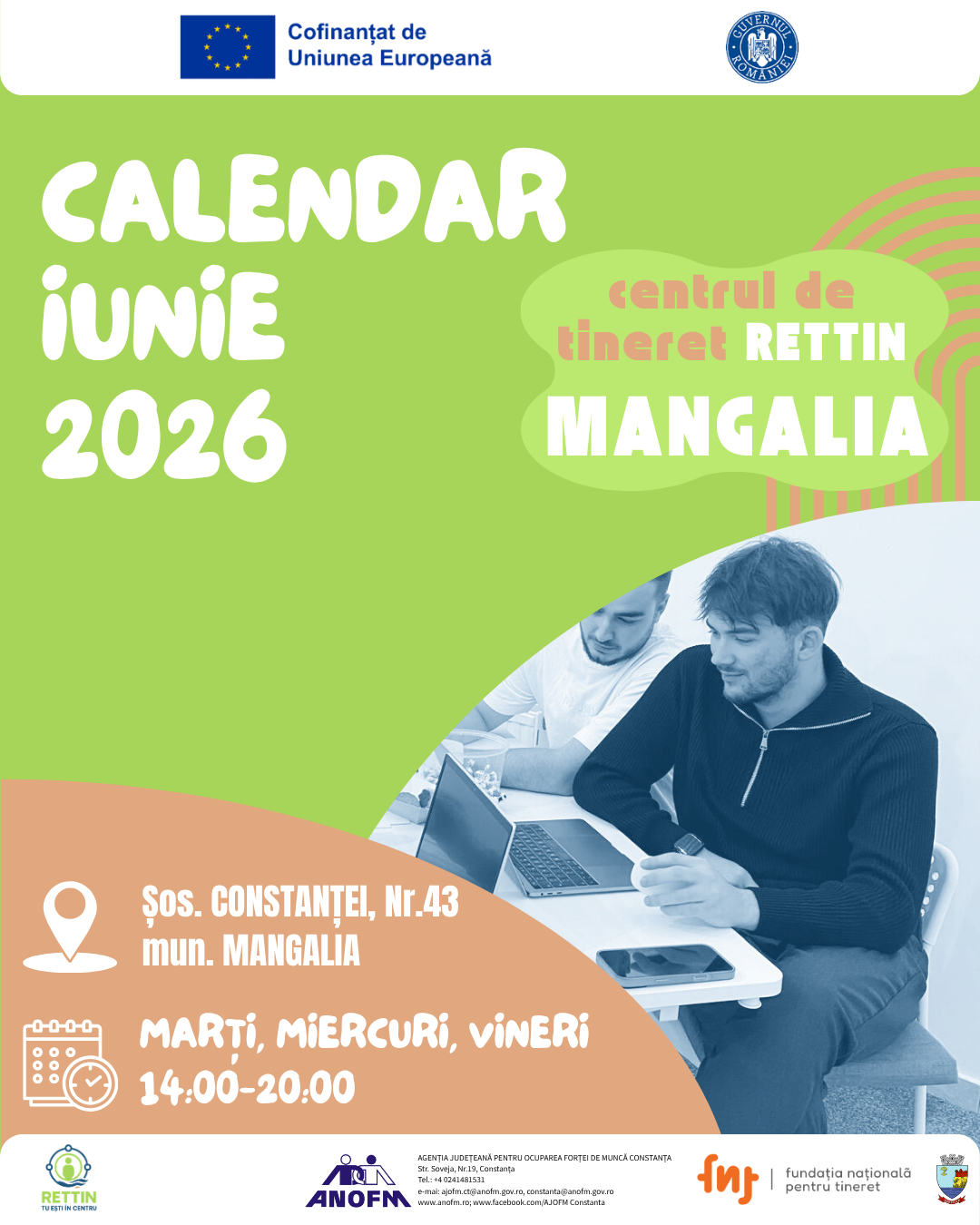 Calendar RETTIN Mangalia – iunie 2026