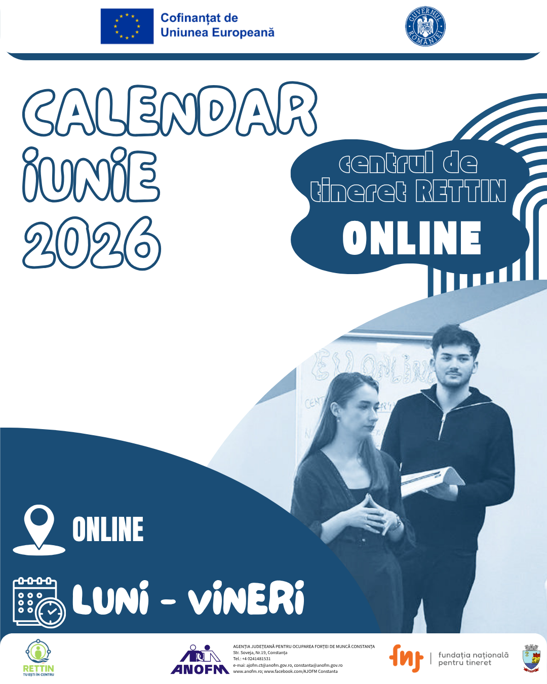 Calendar RETTIN Online – iunie 2026