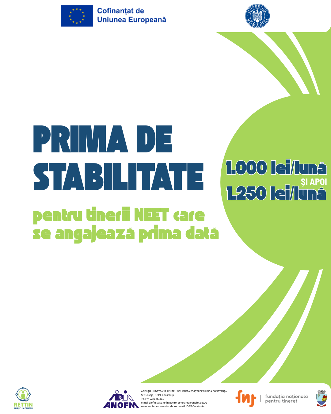 Prima de stabilitate: pentru primul job care chiar poate deveni începutul tău